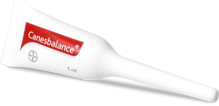 Canesbalance applikatortube for vaginalgel mot symptomer på bakteriell vaginose