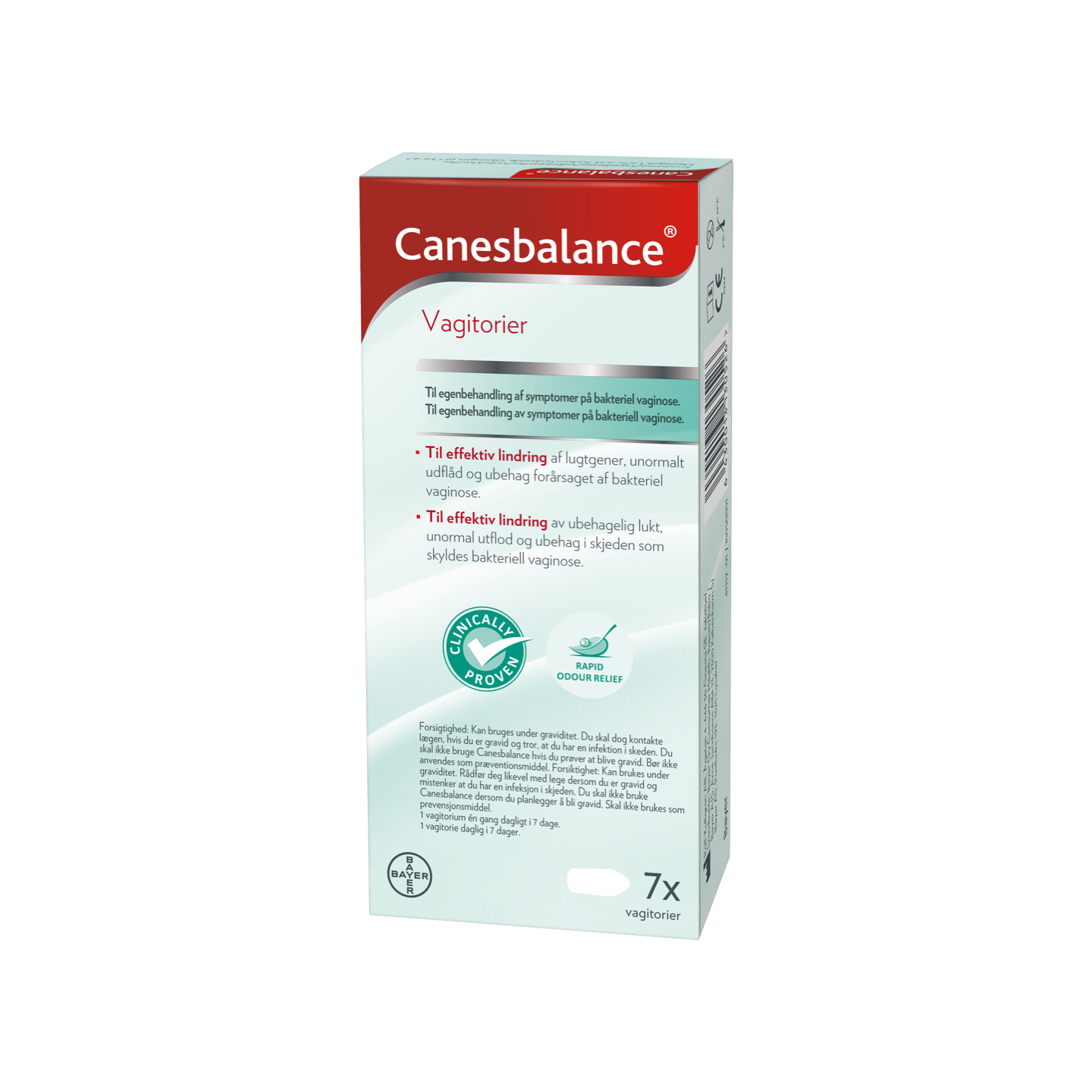Canesbalance vagitorier mot symptomer på bakteriell vaginose
