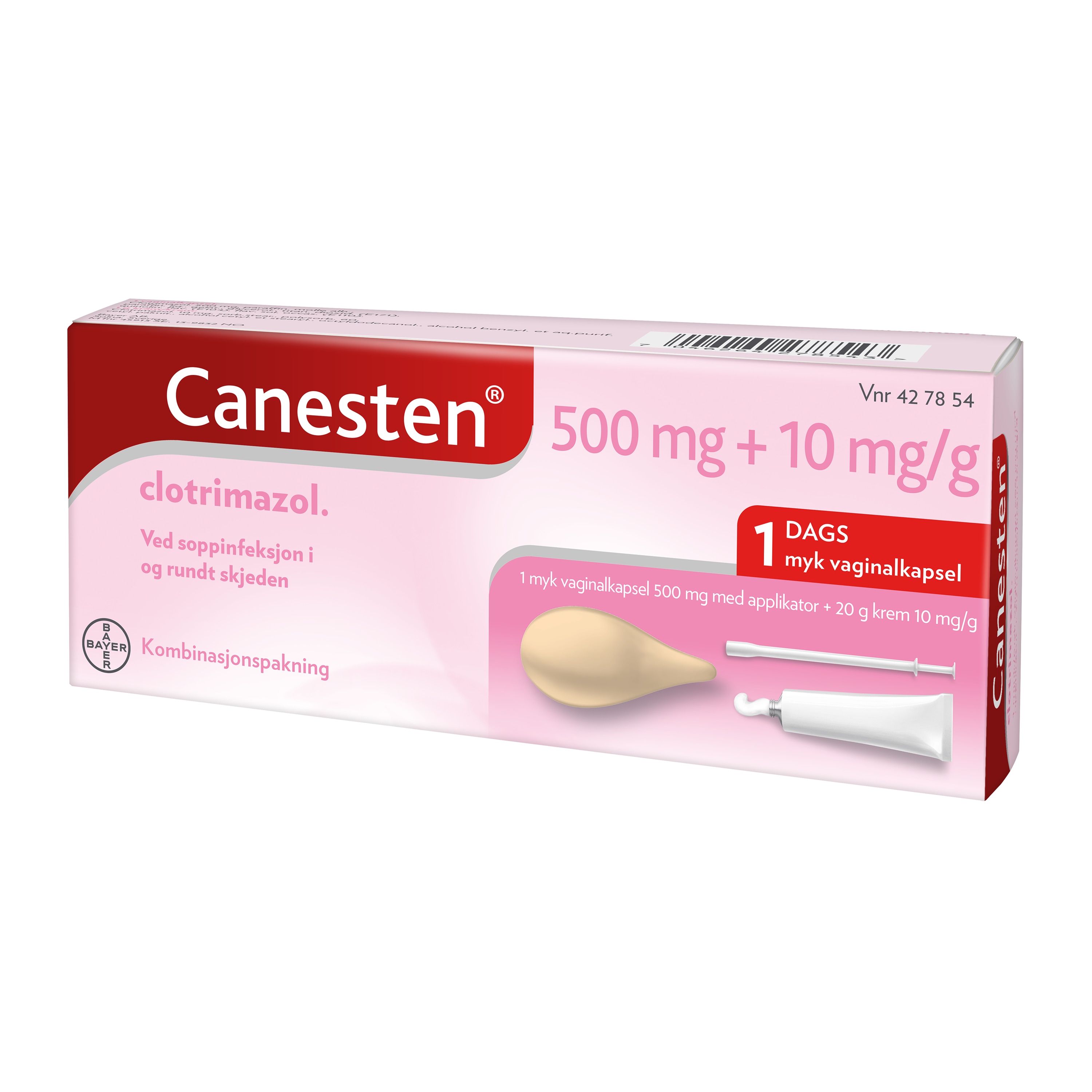 Canesten 500 mg 1 Day Combi Soft_0
