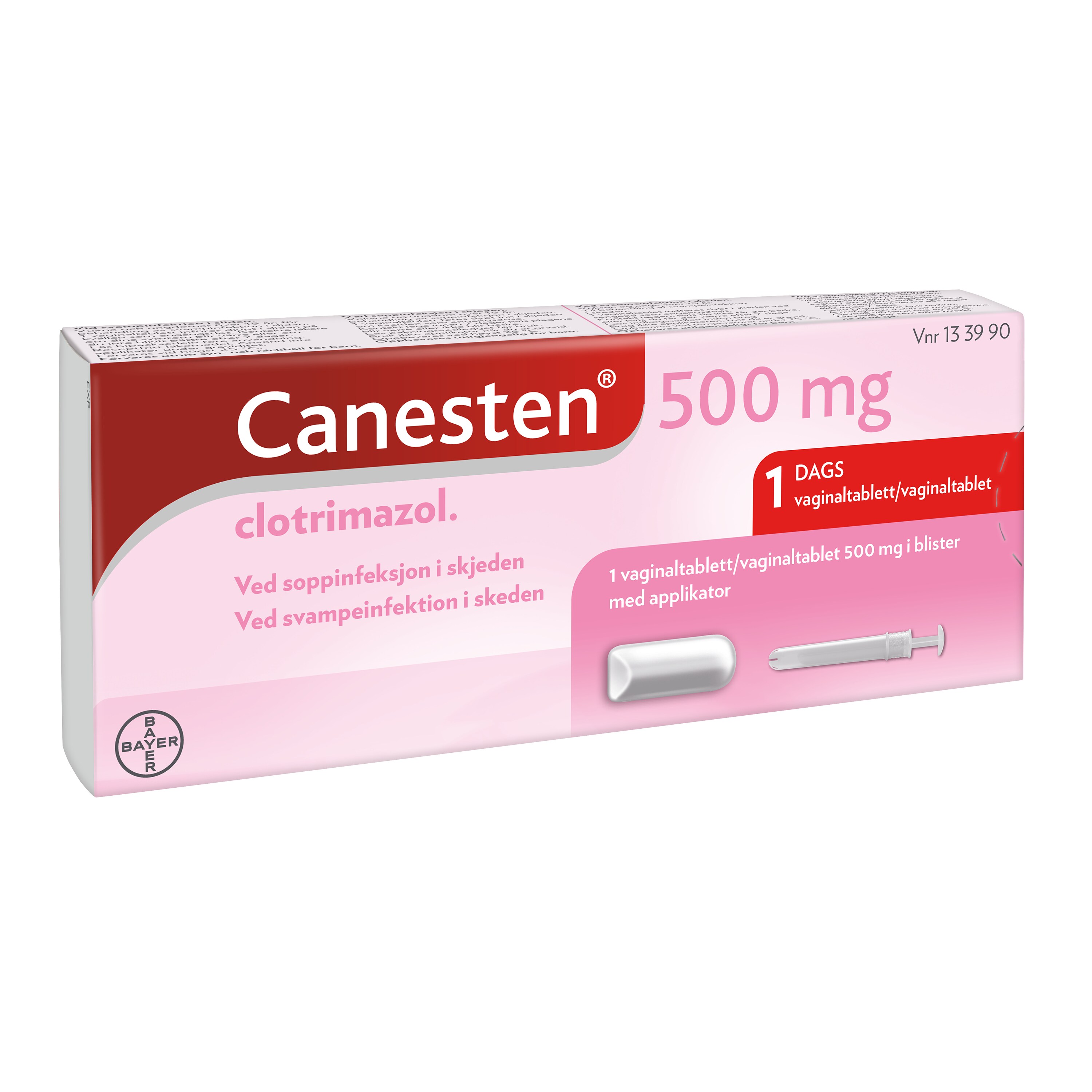 Canesten 500 mg 1 Day Vag Tab_0